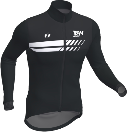 TeamAllOut Long Sleeved Merino Jersey - Sort