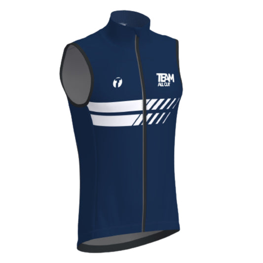 TeamAllOut Vindvest - Navy