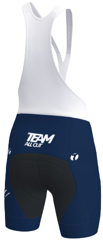TeamAllOut Classic Bib Shorts - Kvinder - Blå